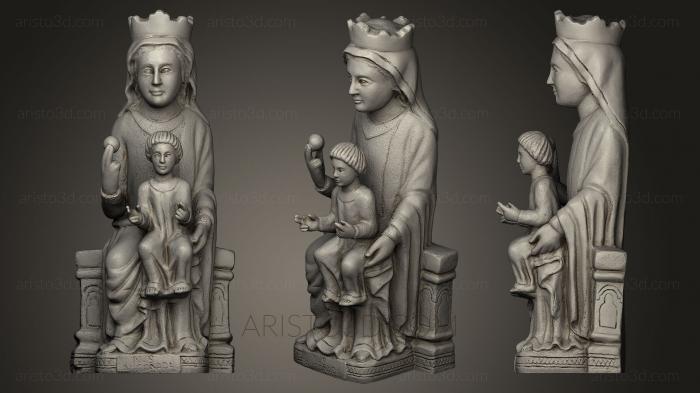 Religious statues (STKRL_0043) 3D model for CNC machine